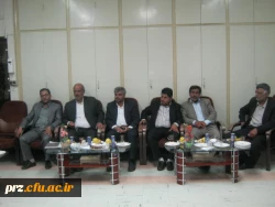 بازدید مدیر امور مالی دانشگاه فرهنگیان از پردیس رسالت زاهدان