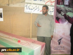 بازدید دانشجویان پردیس رسالت از نمایشگاه سپاه فرودگاه های استان به مناسبت هفته دفاع مقدس 5
