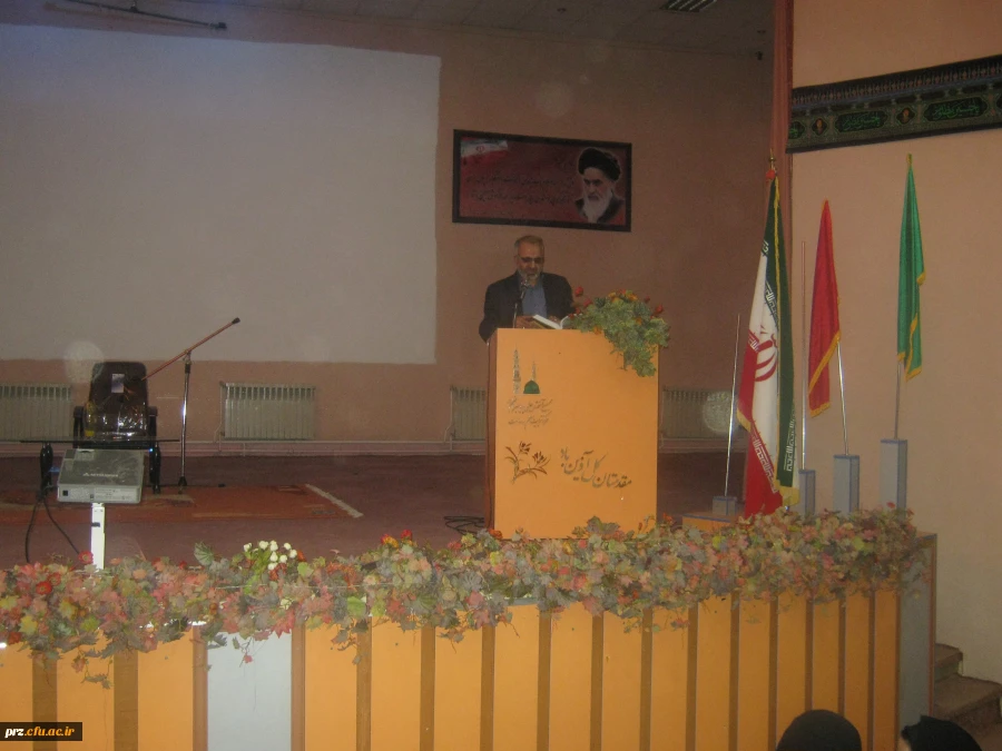 معارفه معاون آموزشی - فرهنگی پردیس 3