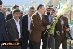 سفر دکتر مهرمحمدی ، ریاست محترم دانشگاه فرهنگیان به استان  13