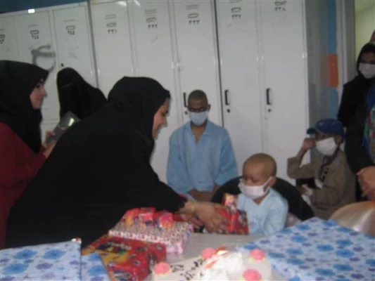 عیادتی از جنس امید از کودکانی سبز 5