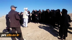گردش علمی  دانشجویان پردیس از مراکز تاریخی سیستان