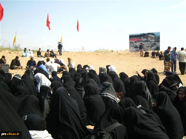 گزارش تصویری از اردوی راهیان نور دانشجویان پردیس رسالت 44