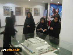 بازدید دانشجویان پردیس رسالت از موزه شرق به مناسبت هفته دفاع مقدس