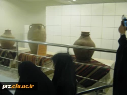 بازدید دانشجویان پردیس رسالت از موزه شرق به مناسبت هفته دفاع مقدس