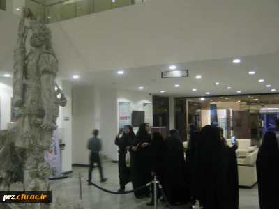 بازدیداز موزه شرق به مناسبت هفته دفاع مقدس