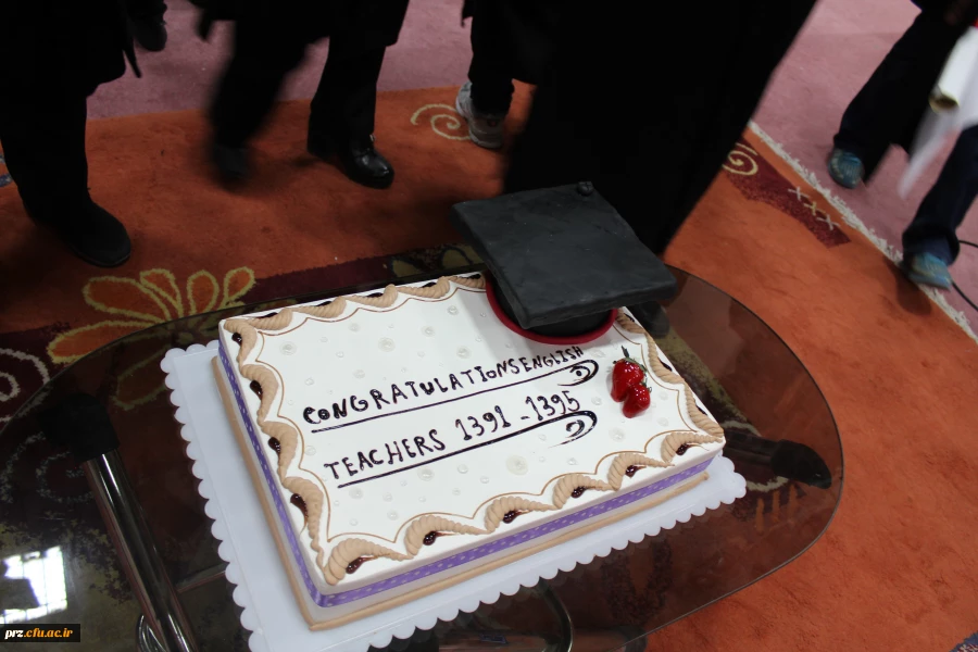 برگزاری جشن فارغ التحصیلی دانشجویان زبان و ادبیات انگلیسی ورودی91