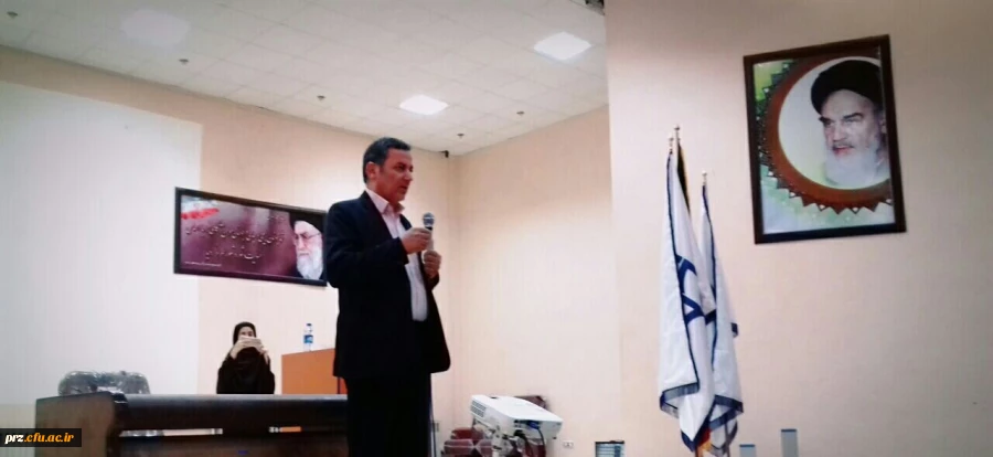 جلسه فرهنگی با حضور جناب آقای دکتر کردی با موضوع جوان، نشاط،سلامتی