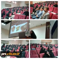 نشست علمی-تخصصی با عنوان بهزیستی :تغذیه سالم فعالیت  بدنی و کنترل استرس با حضور خانم دکتر یداله زاده