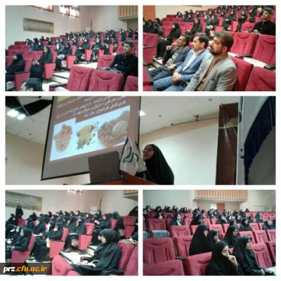 نشست علمی-تخصصی با عنوان بهزیستی :تغذیه سالم ،فغالیت بدنی و کنترل استرس با حضور خانم دکتر یداله زاده