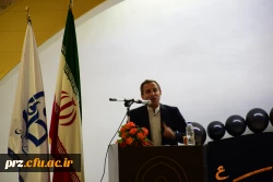سخنرانی دکتر طاهری نیا معاون پژوهشی دانشگاه فرهنگیان مرکزی