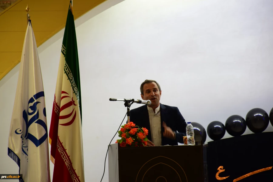 سخنرانی دکتر طاهری نیا معاون پژوهشی دانشگاه فرهنگیان مرکزی