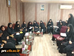 نشست صمیمی سرپرست محترم پردیس رسالت با نمایندگان آموزش دانشجویان