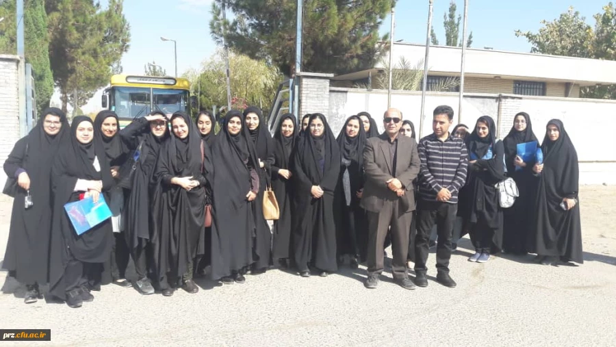 بازدید علمی دانشجویان از تصفیه خانه آب شهر زاهدان