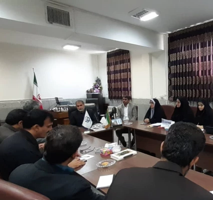 برگزاری جلسه در خصوص کلاس های طرح معراج  که در محل مدیریت استانی که از 15 بهمن لغایت  10 اسفند برگزار خواهد شد. 2