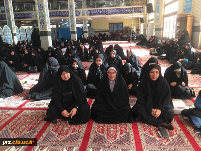 نصب بنر و شرکت در  مراسم حماسه ی نهم دی ماه 