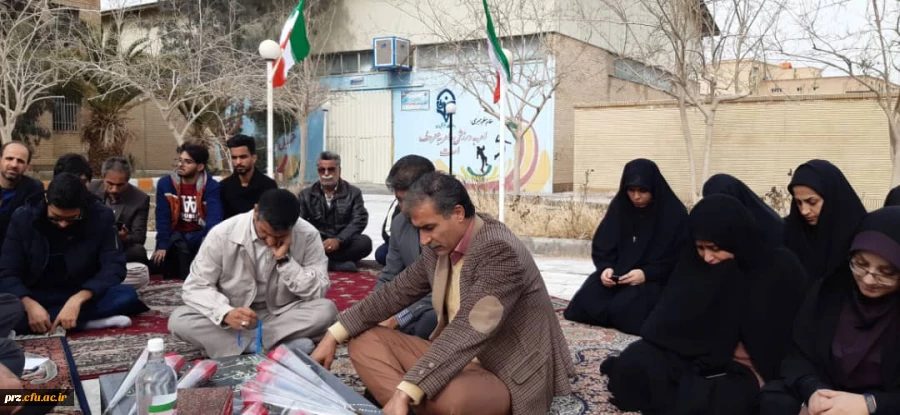 برگزاری مراسم غبارروبی و عطر افشانی شهید گمنام در پردیس شهید مطهری به همراه اساتید،کارکنان و دانشجو معلمان پردیس رسالت 2