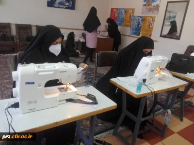 برپایی کارگاه تولید ماسک در پردیس رسالت