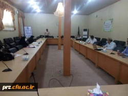 برگزاری جلسه چگونگی تشکیل  کلاسهای مجازی در سالن شهید شوشتری با حضور سرپرست پردیس رسالت 2