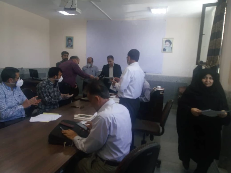 حضور سرپرست پردیس رسالت در جلسه هفته سرآمد 3