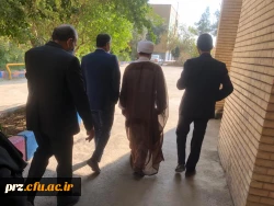 بازدید جناب حجه الاسلام و المسلمین جناب میرزایی مسئول نهاد رهبری و جناب دکتر منصور نیک پناه از پردیس رسالت  3